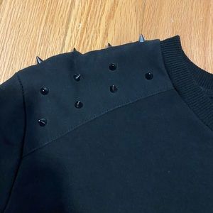 Spike studs sweater